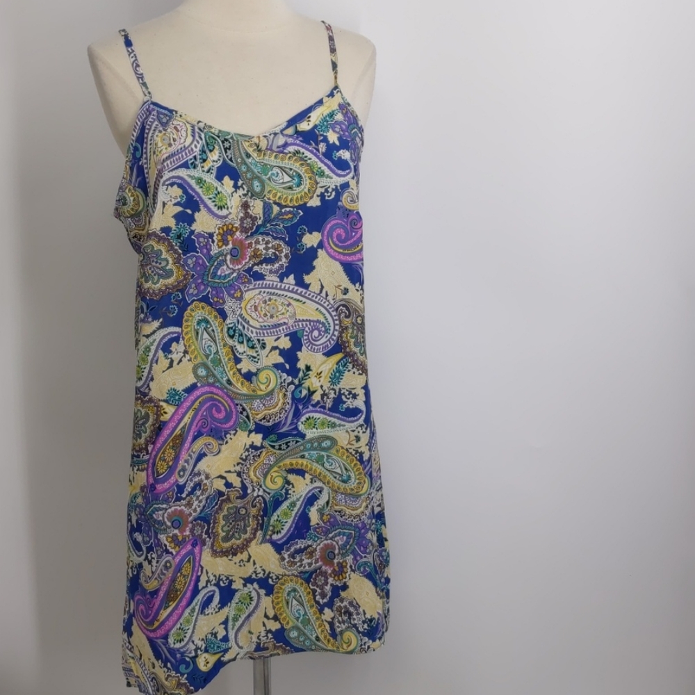 The Wow Now paisley night gown-sz S